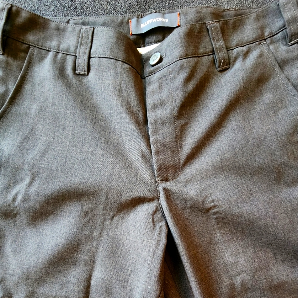 Bluffworks Original Regular Fit Pants - Charcoal - 32"W 30"L